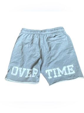 Overtime Sweat Shorts  Unisex S French Terry Faded Black Performance Never Worn